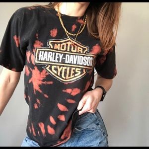 Harley Davidson Tie Dye Tee